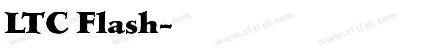 LTC Flash字体转换